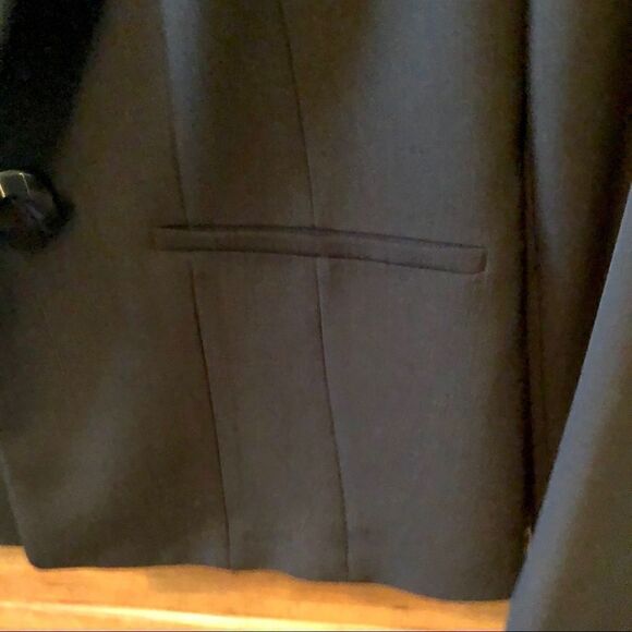 Kasper One Button Crepe Jacket - Picture 3 of 4